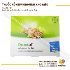 Thuốc Xổ Giun Cho Mèo Dron-tal