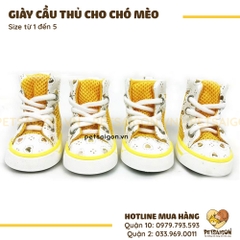 Giày Cho Chó Mèo Kiểu Cầu Thủ