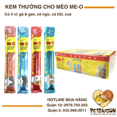 Kem Thưởng Cho Mèo Me-O