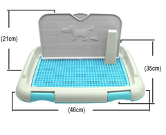 Khay Vệ Sinh Cho Chó Có Tường Chắn