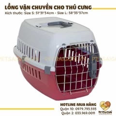 Lồng Vận Chuyển Cho Chó Mèo