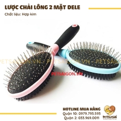 Lược Chải Lông Chó Mèo Có 2 Mặt Dele