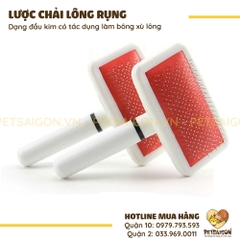 Lược Chải Lông Cho Chó Mèo Lấy Lông Rụng