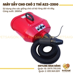 Máy Sấy Lông Chó Mèo 2 Thì A22-2300 Công Suất 2800W