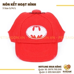 Nón Cho Chó Mèo Họa Tiết Hoạt Hình