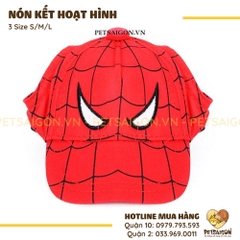 Nón Cho Chó Mèo Họa Tiết Hoạt Hình