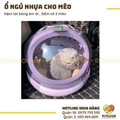 Ổ Ngủ Cho Chó Mèo Bằng Nhựa