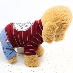 Áo Liền Quần Pet Baby Bình Sữa Và Gấu