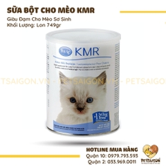 Sữa Cho Mèo Sơ Sinh KMR Thay Thế Sữa Mèo Mẹ