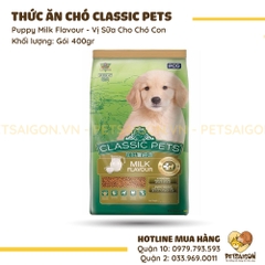 Thức Ăn Cho Chó Con Classic Puppy Vị Sữa