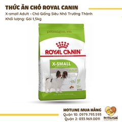 Thức Ăn Cho Chó Trưởng Thành Giống Siêu Nhỏ Royal Canin Xsmall Adult