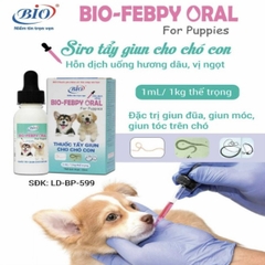 Thuốc Sổ Giun Cho Chó Con Dạng Nước Bio Febpy Oral