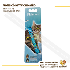 Vòng Cổ Cho Chó Mèo Nhỏ Kitty Dễ Thương