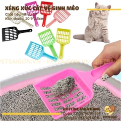 Xẻng Xúc Cát Mèo Bằng Nhựa