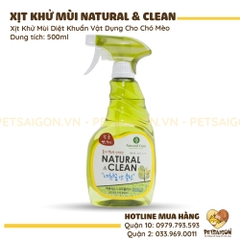 Xịt khử mùi - Deodorant Natural & Clean
