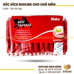 Xúc Xích Cho Chó Mèo Bioline