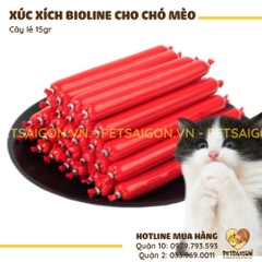 Xúc Xích Cho Chó Mèo Bioline