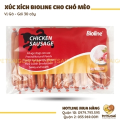 Xúc Xích Cho Chó Mèo Bioline