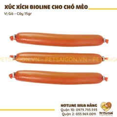 Xúc Xích Cho Chó Mèo Bioline