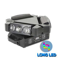 ĐÈN MOVING 9 MẮT TAM GIÁC MINI