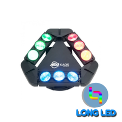 MOVING HEAD TAM GIÁC 9 MẮT LED