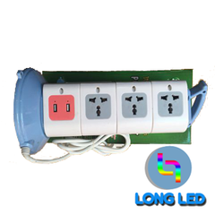 Ổ cắm đa năng 4 tầng tích hợp usb