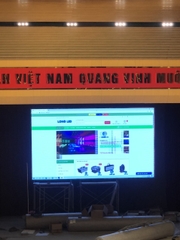 THI CÔNG LẮP ĐẶT MÀN HÌNH LED P2.5 INDOOR