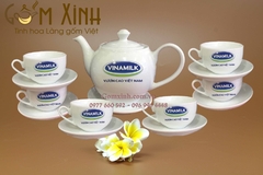 Bộ trà MLS2 in logo VINAMILK