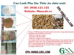 Cao lanh phụ gia thức ăn chăn nuôi