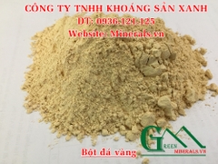 bột đá màu vàng