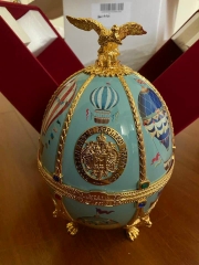 Rượu Vodka trứng Imperial Faberge Xanh mẫu mới