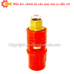 Đầu béc xịt chỉnh tia cao áp lõi sứ cho máy rửa xe đầu rời