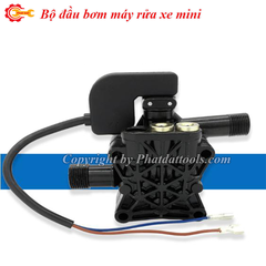 Bộ Đầu Bơm Máy Rửa Xe Mini