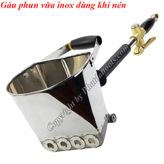 Gàu phun vữa trát tường