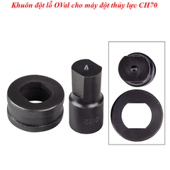 Khuôn đột lỗ OVal cho máy đột lỗ thủy lực CH70