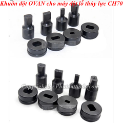 Khuôn đột lỗ OVAN cho máy đột lỗ thủy lực CH70