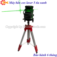 Máy bắn cos laser 5 tia xanh