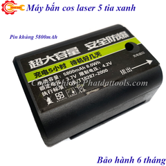 Máy bắn cos laser 5 tia xanh