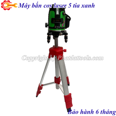 Máy bắn cos laser 5 tia xanh