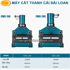 Máy cắt thanh cái thủy lực CWC150 - ZUPPER