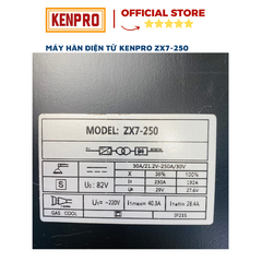 Máy Hàn Điện Tử KENPRO ZX7-250