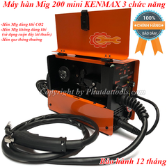 Máy hàn mig 200 mini KENMAX 3 chức năng