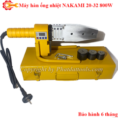 Máy hàn ống nhiệt điện tử NAKAMI 20-32