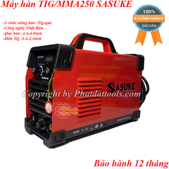 Máy hàn điện tử TIG/MMA-250A SASUKE 2 chức năng