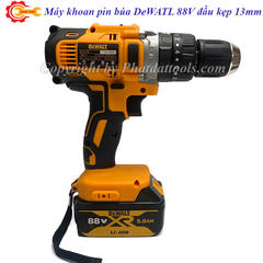 Máy khoan pin búa DW đầu 13mm