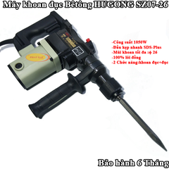 Máy Khoan Đục Bêtông Hugong SZ07-26