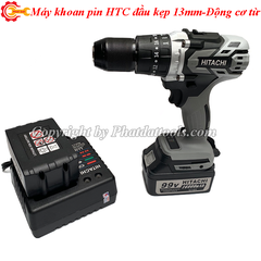 Máy khoan vặn vít HITACHI đầu kẹp 13mm-Động cơ từ