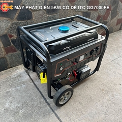 Máy Phát Điện 5KW ITC GG7000FE Chạy Xăng-Có Đề Nổ