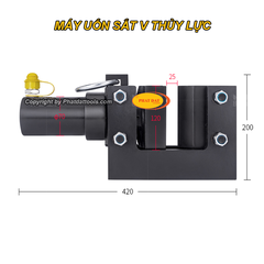 Máy Uốn Sắt V Thủy Lực PADA