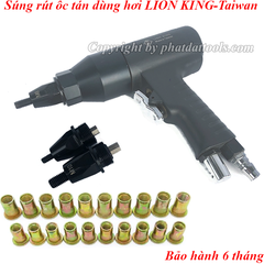 Súng rút ốc tán dùng hơi LION KING